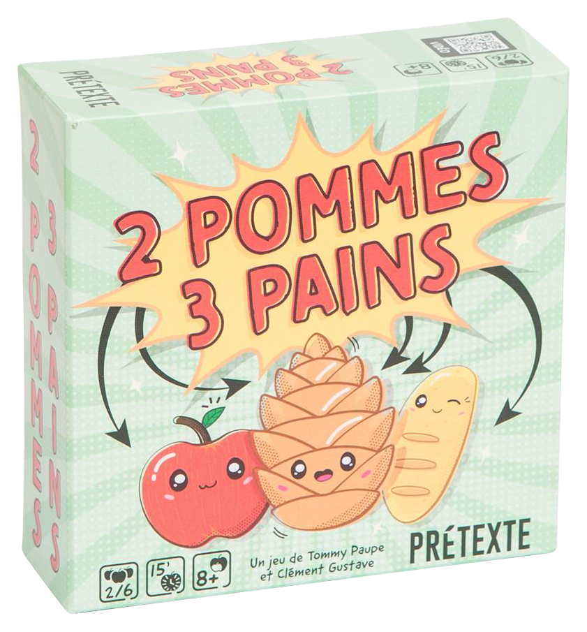 2 POMMES 3 PAINS code EAN 3770024165050 