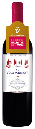  BORDEAUX SUPÉRIEUR AOP 2016 “CHÂTEAU DE LA COUR D’ARGENT” code EAN 3770028241507 