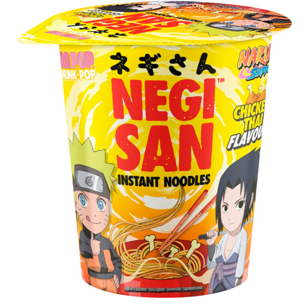  Cup Nouilles Instantanées Poulet Teriyaki Naruto Negi San code EAN 3770032049144 