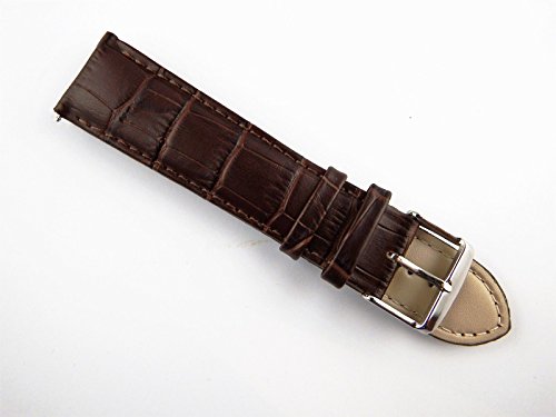 22 mm extra long pour homme cuir véritable imit...