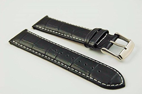 28 mm pour homme rembourré en cuir véritable im...