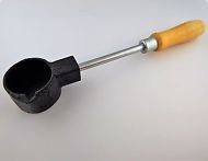 En Fonte Melting Pot en métal précieux Creuset ...