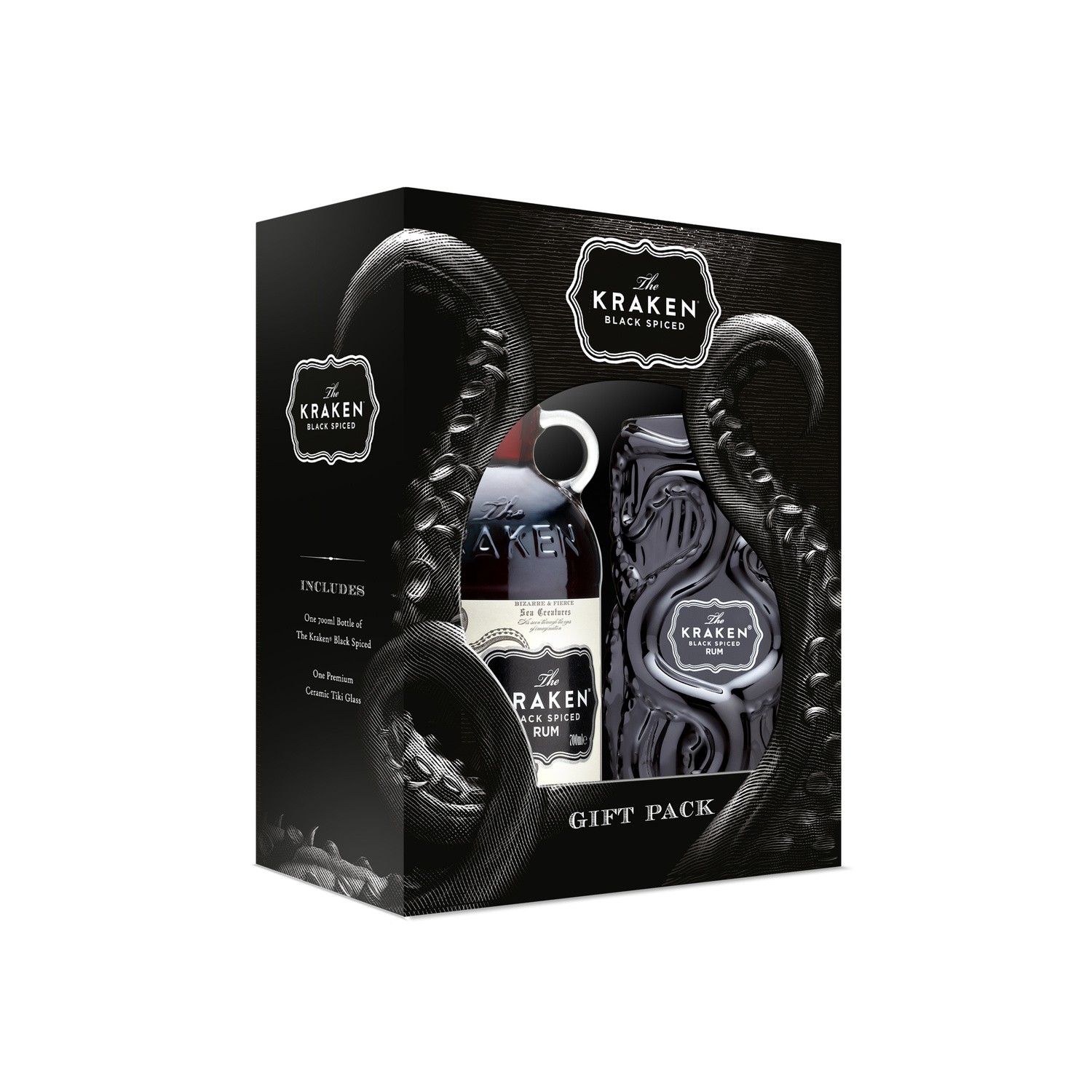 Rhum vieux ambré épicé KRAKEN