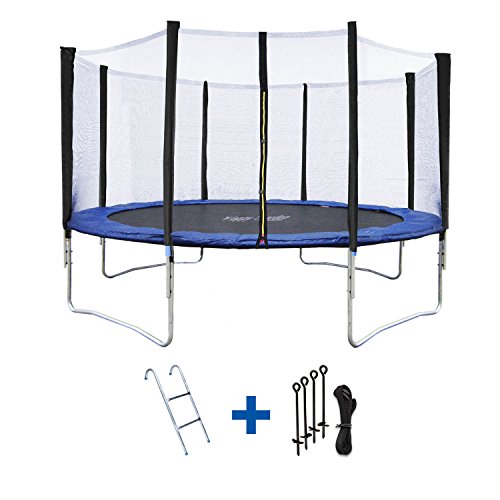 Pack Trampoline 430cm avec filet de protection,...