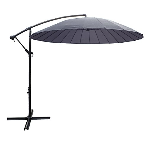 Parasol déporté rond Shanghaï 3m de diamètre - ...