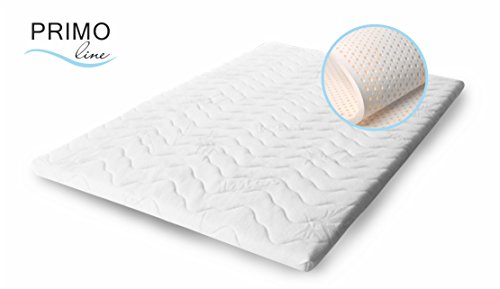 Primo Line Latex Topper Primo Line Topper 7 Zones - 4 cm Noyau de latex - Technologie Dunlop - 160 x 200 x 6 cm code EAN 3800125169128 