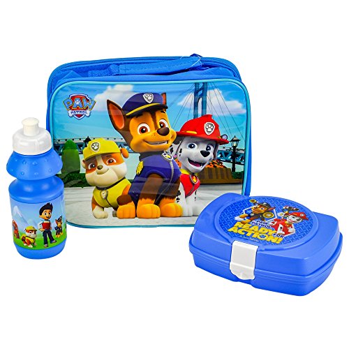 Paw Patrol-Sac à repas, Boîte à déjeuner et Gou...
