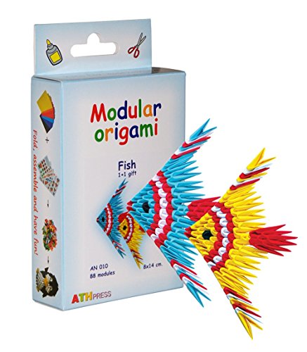 Origami modulaire 2 x 88-Pièces - Set papier pe...