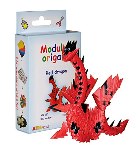 Origami modulaire 320-Pièces - Set papier petit...