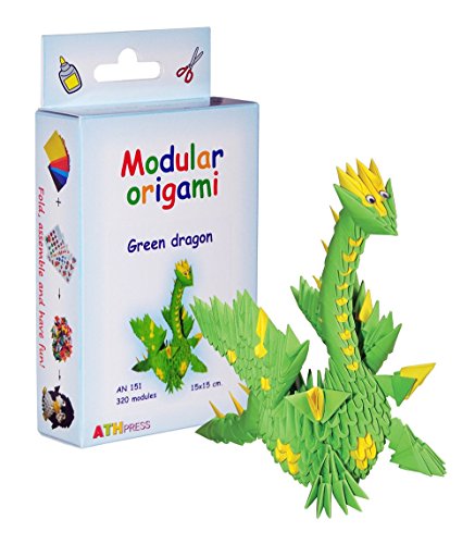 Origami modulaire-320-Pièces - Set papier petit...