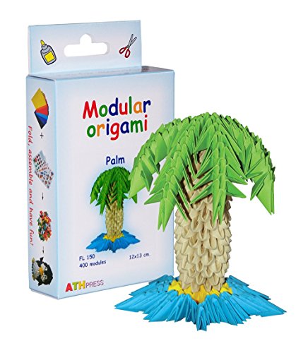 Origami modulaire 400-Pièces-Set papier petit p...