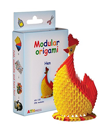 Modular Origami Origami modulaire  296-Pièces - Set papier petite cocotte, multicolore code EAN 3800232240109 