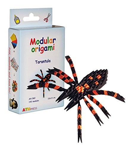 Origami modulaire 143-Pièces - Set papier petit...