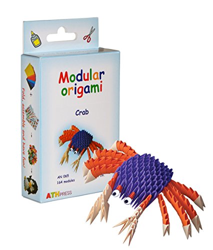 Origami modulaire 164-Pièces - Set papier petit...