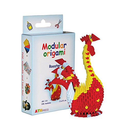 Origami modulaire 336-Pièces - Set papier petit...