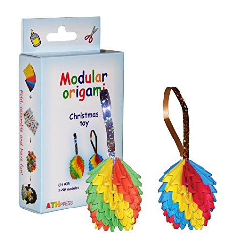 Origami modulaire 2 x 90-Pièces - Set papier pe...