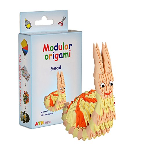 Origami modulaire 274-Pièces - Set papier petit...
