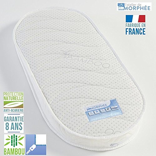 Matelas couffin 36x72 6cm confort croissance