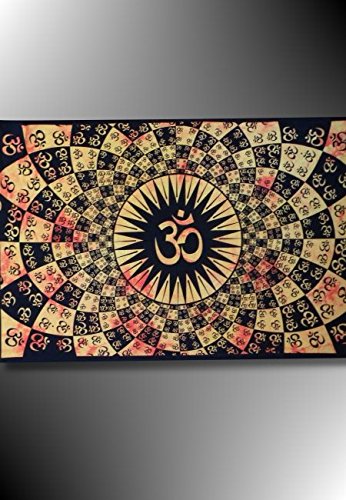 TENTURE OHM - TENTURE MURALE INDIENNE ETHNIQUE ...