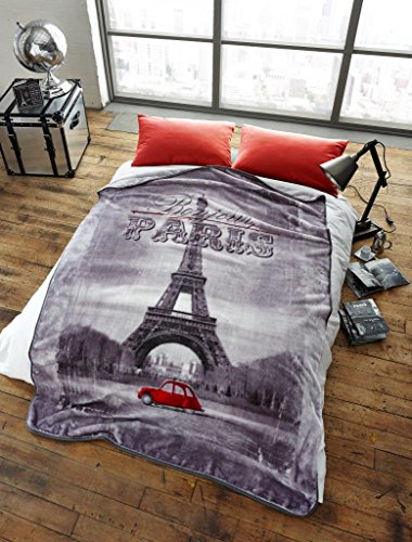 New élégant super doux chaud épais imprimé couv...