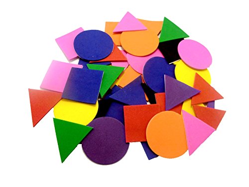 Formes géométriques adhésives en mousse EVA - 2...