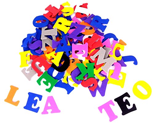 Lettre adhésive en mousse - 3 cm - 130 pièces -...