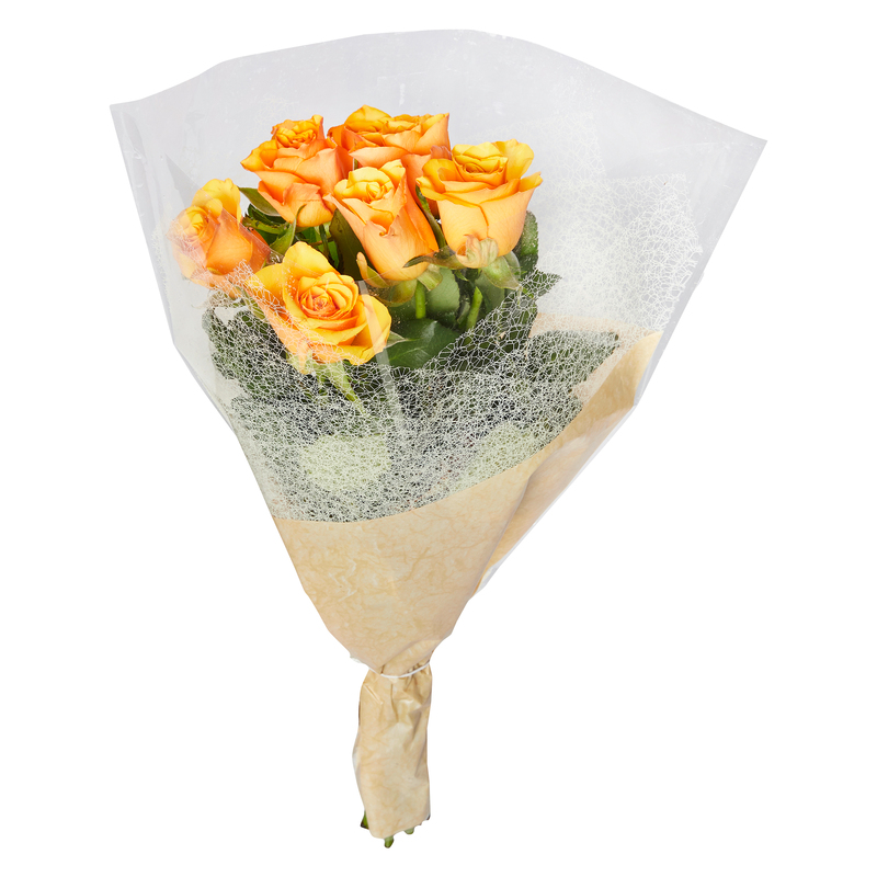 BOUQUET DE 7 ROSES 50 CM GROS BOUTONS  3920201075119 (3920201075119)