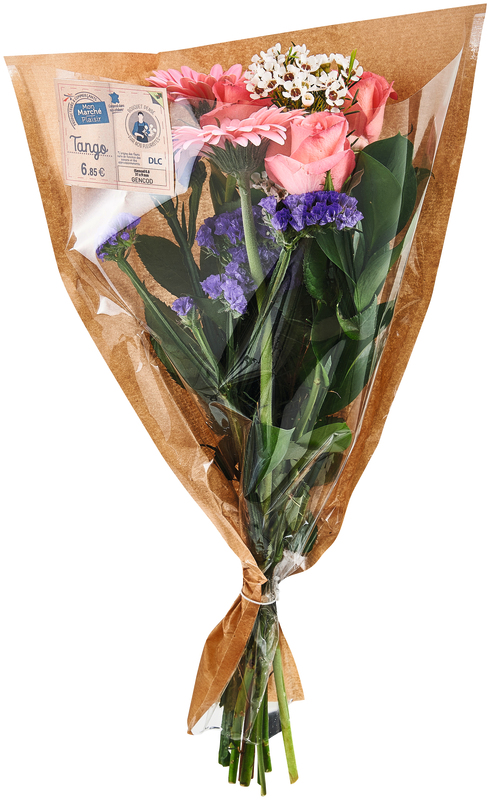 BOUQUET DE 15 ROSES 50 CM AVEC FEUILLAGES mon m...