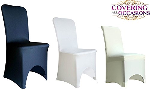 Covering All Occasions Couvrir toutes les occasions stretch Fit Housse de chaise pour salle à manger Arcade | avant | Noir/Blanc/ivoire/beige code EAN 3923448711741 