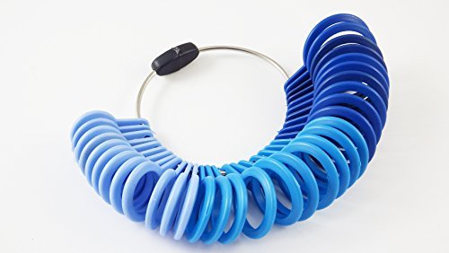 Baguier calibre en plastique, tailles 41 à 68, ...