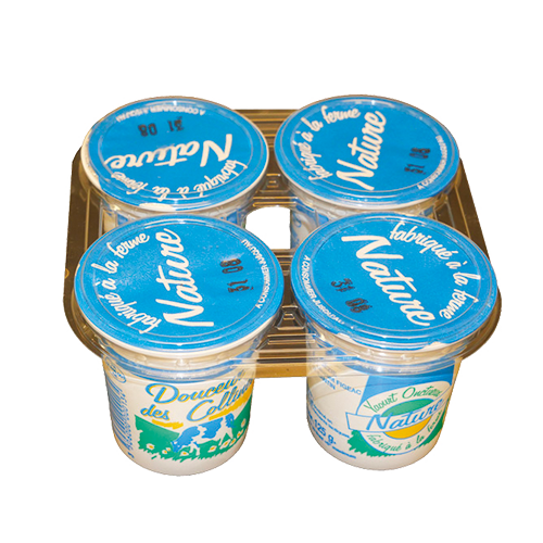 DOUCEUR DES COLLINES YAOURT FERMIER NATURE code EAN 3987400 