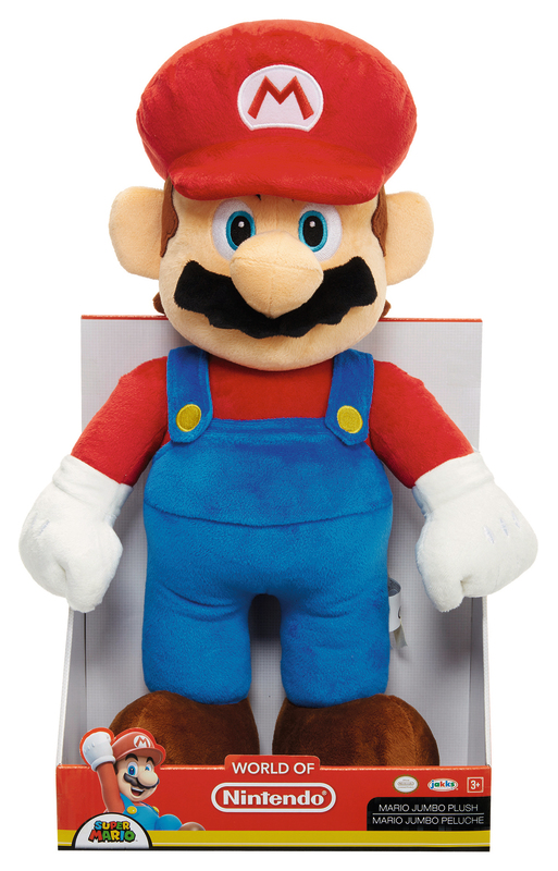 MARIO JUMBO PELUCHE 50CM NINTENDO