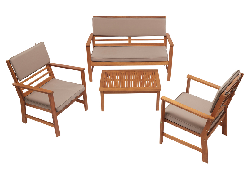  SALON DE JARDIN 4 PIECES YAGA  code EAN 3999991647745 