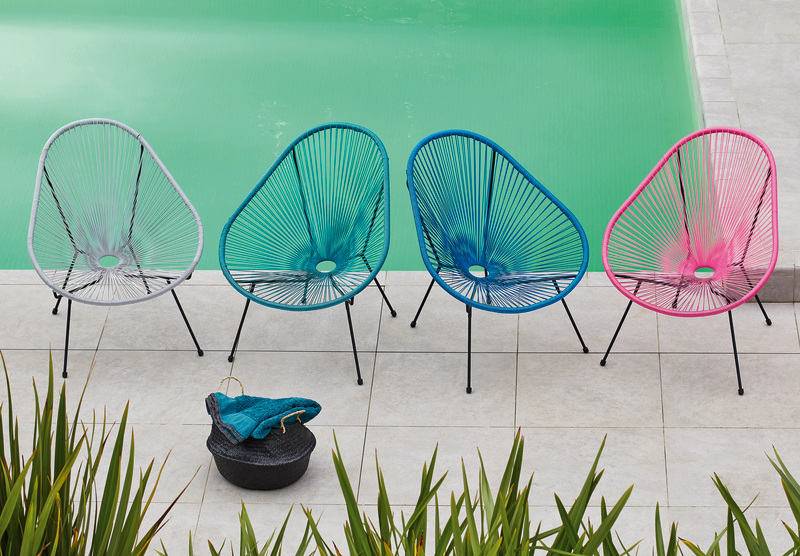 FAUTEUIL COQUE CORDE COLORS  3999991669365 (3999991669365)