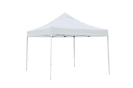 Tonnelle pliante en acier - Blanc - 3x3m 3999991742778 