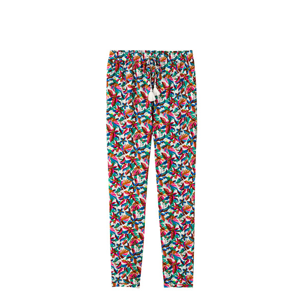 PANTALON IMPRIMÉ C&T FEMME 
