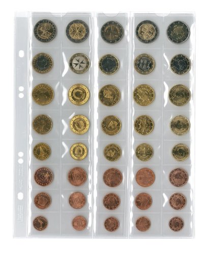 Coin pages UNIVERSAL for 5 Euro current coin se...