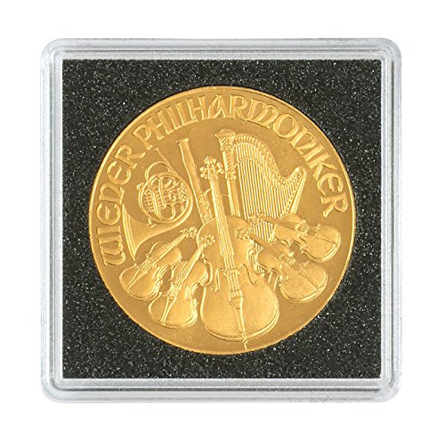 Capsules pour monnaies CARRÉE 34 mm (4 Pieces) ...