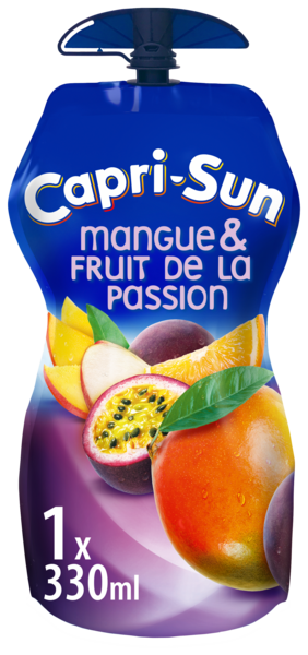 BOISSON AUX FRUITS MANGUE ET FRUITS DE LA PASSION
