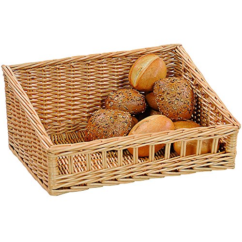 Kesper Corbeille à Pain en osier 400 x 300 x 19...