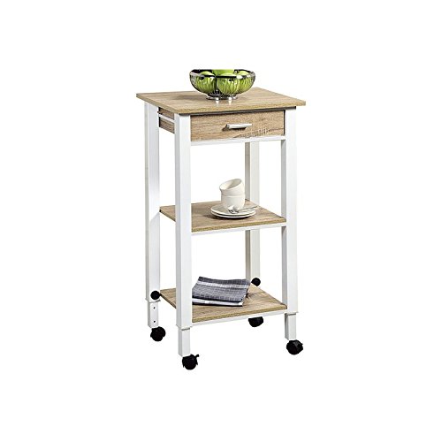 Desserte de cuisine en métal avec pieds réglabl...