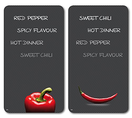 Kesper 36525 Planche à découper en verre multif...