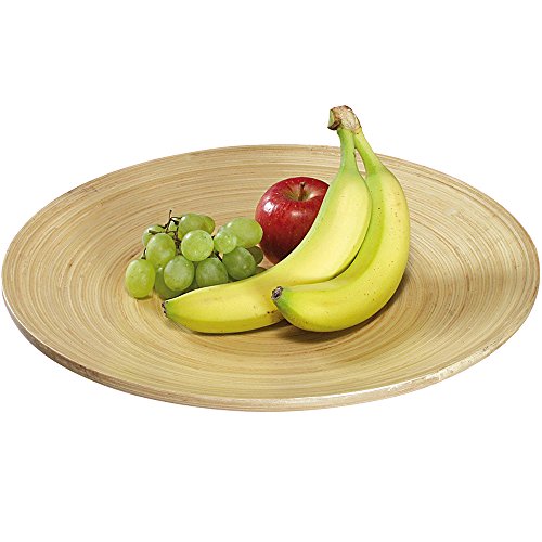 KESPER Kesper 63535 Corbeille à Fruits Bambou Nature 26 x 24 x 9,5 cm code EAN 4000270635359 