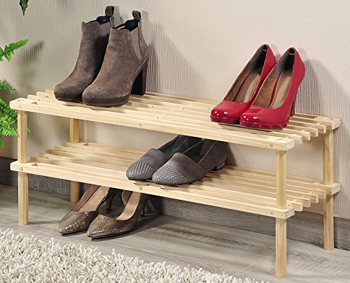 Kesper 69740 Etagère à Chaussures avec 3 Niveau...