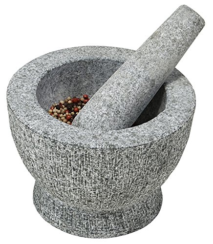 Kesper 71502 Mortier + pilon en granite 18 x 12 cm
