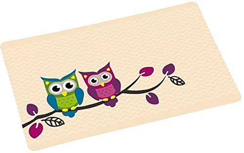 Kesper 77526 Hibou Set de Table Plastique Multi...