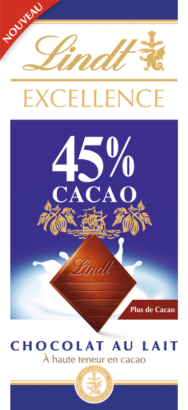 Excellence 45% cacao chocolat au lait