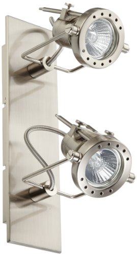 - techno - 66169 - spots sur rame - 2 x 50w - g...