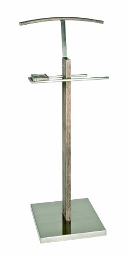 38741 valet chêne truffe/optique inox 35 x 46 x...