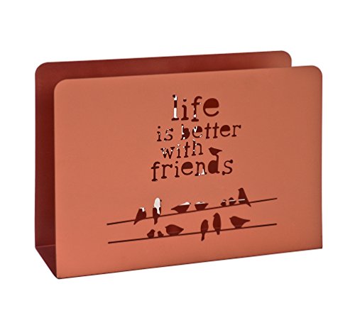 44997 porte-revues en métal cuivre 10 x 35 x 26 cm